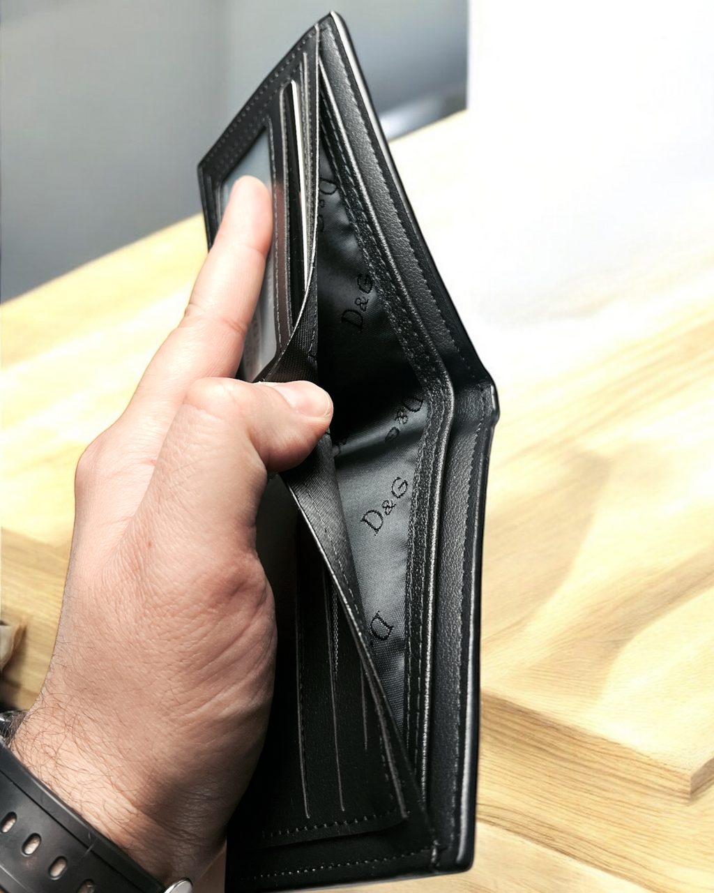 Premium D & G Motive Wallet - Black