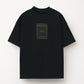 A-X Men's Oversized Logo Patch T-Shirt – Black