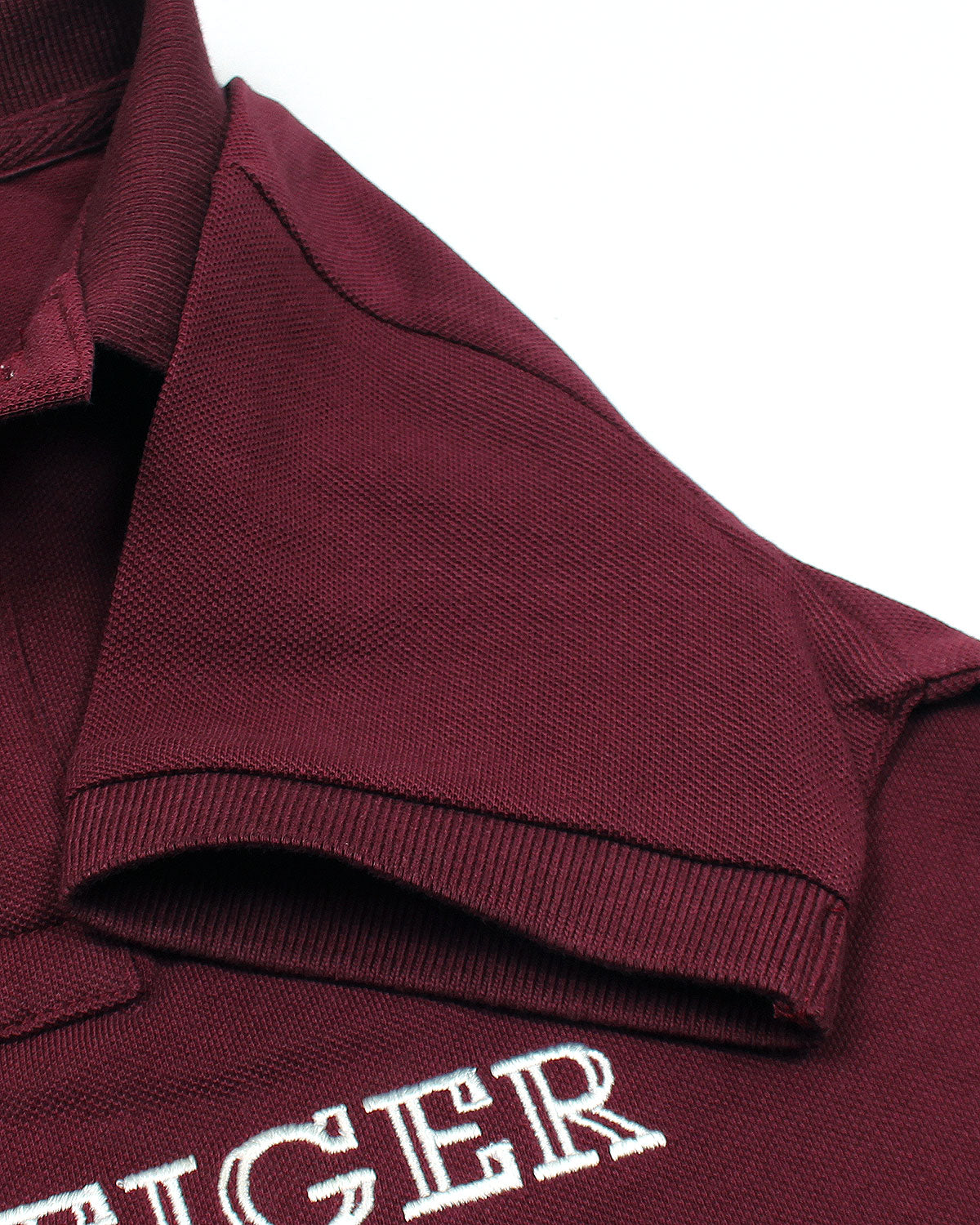 Premium Kids Hilfiger Nyc Polo Shirt - Maroon