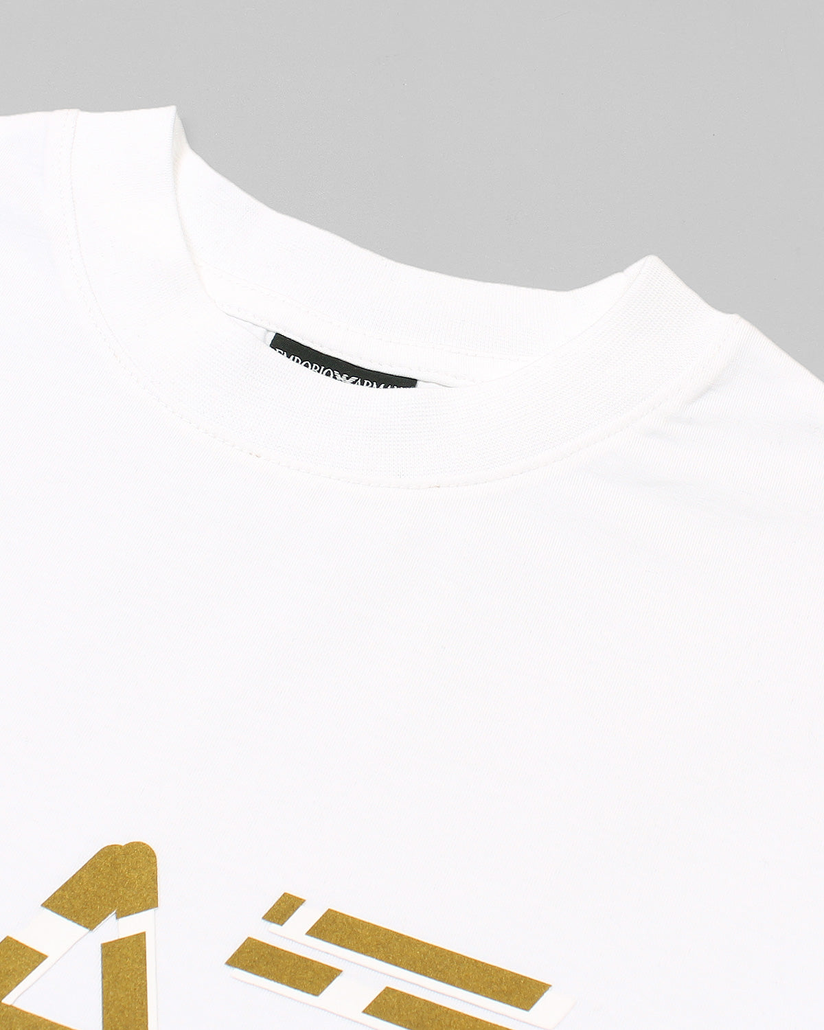 Premium Men's EA7 Oversize T Shirt - White