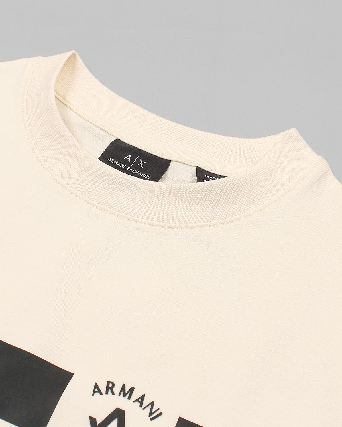 Men's A-X Iconic T Shirt - Off White