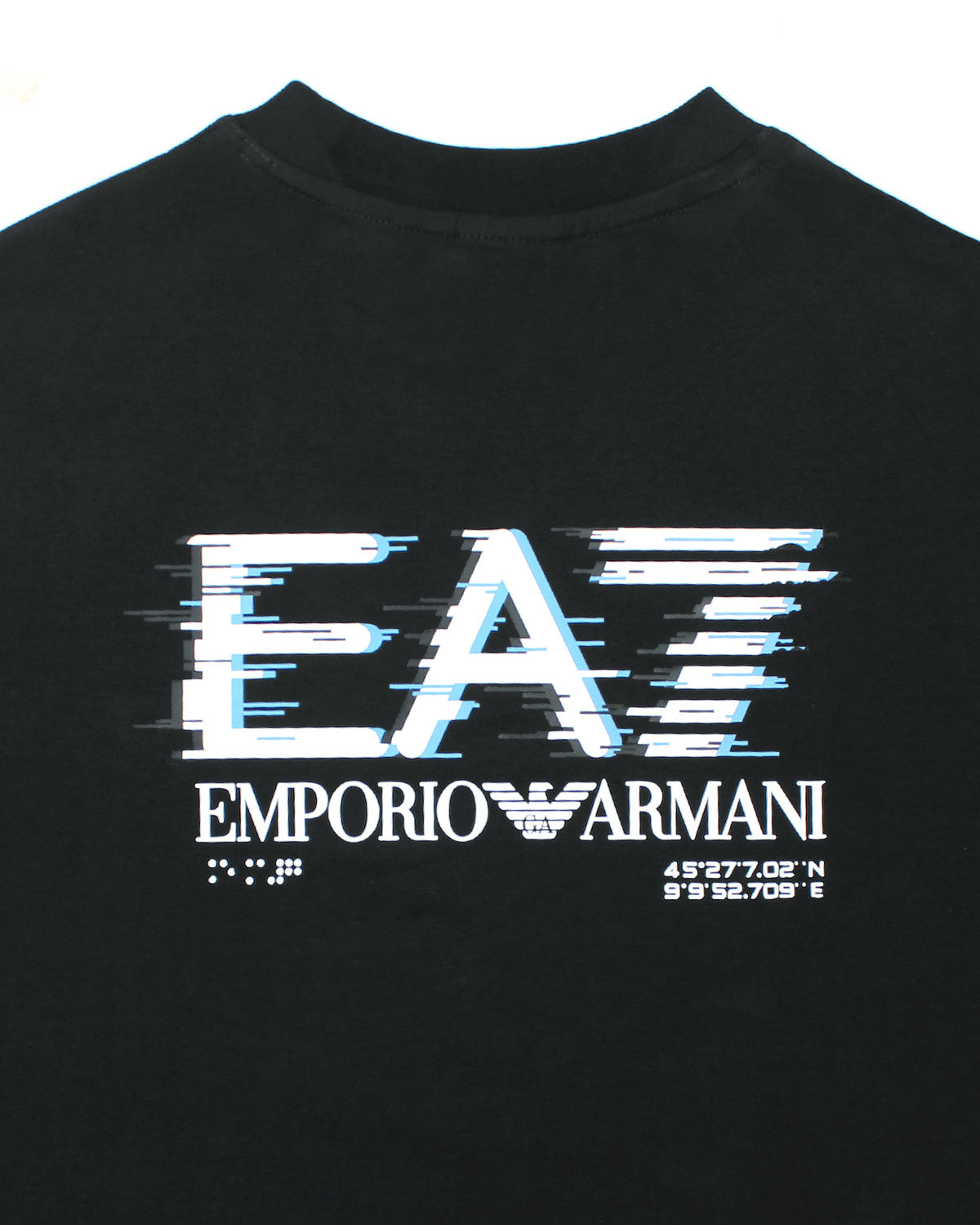 Premium Men's EA7 Oversized T Shirt - Black