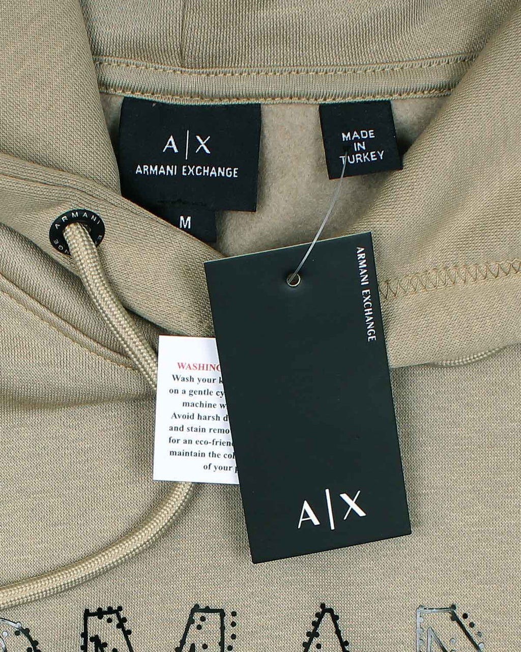 Premium A=X Men's Graphic Hoddie - Taupe