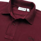 Premium Mesh L/C Men Polo Shirt - Maroon