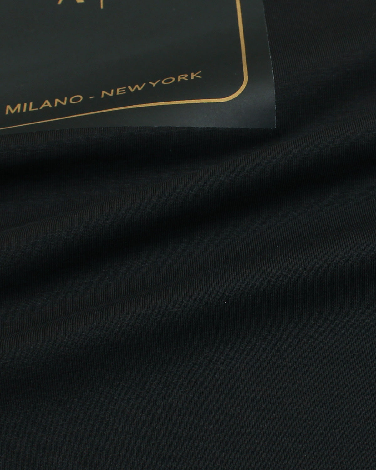 A-X Men's Oversized Logo Patch T-Shirt – Black