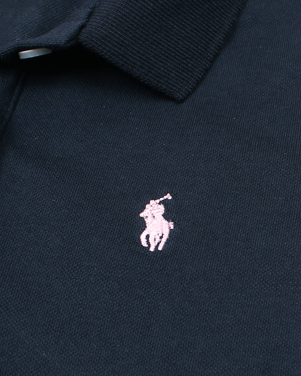 Premium Baby Girl R-L Polo Dress - Navy Blue