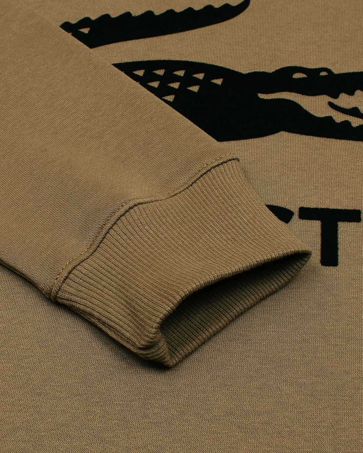 Premium Loc. Men's Croc Batch Sweat - Brown