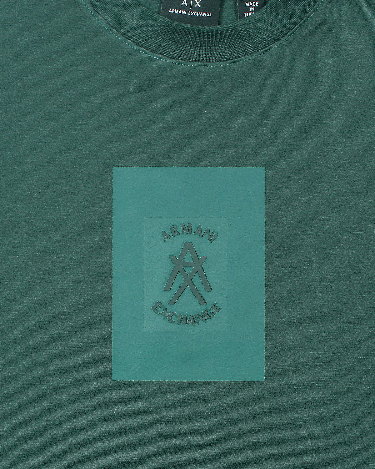 Men's Oversize A-X T Shirt - Green