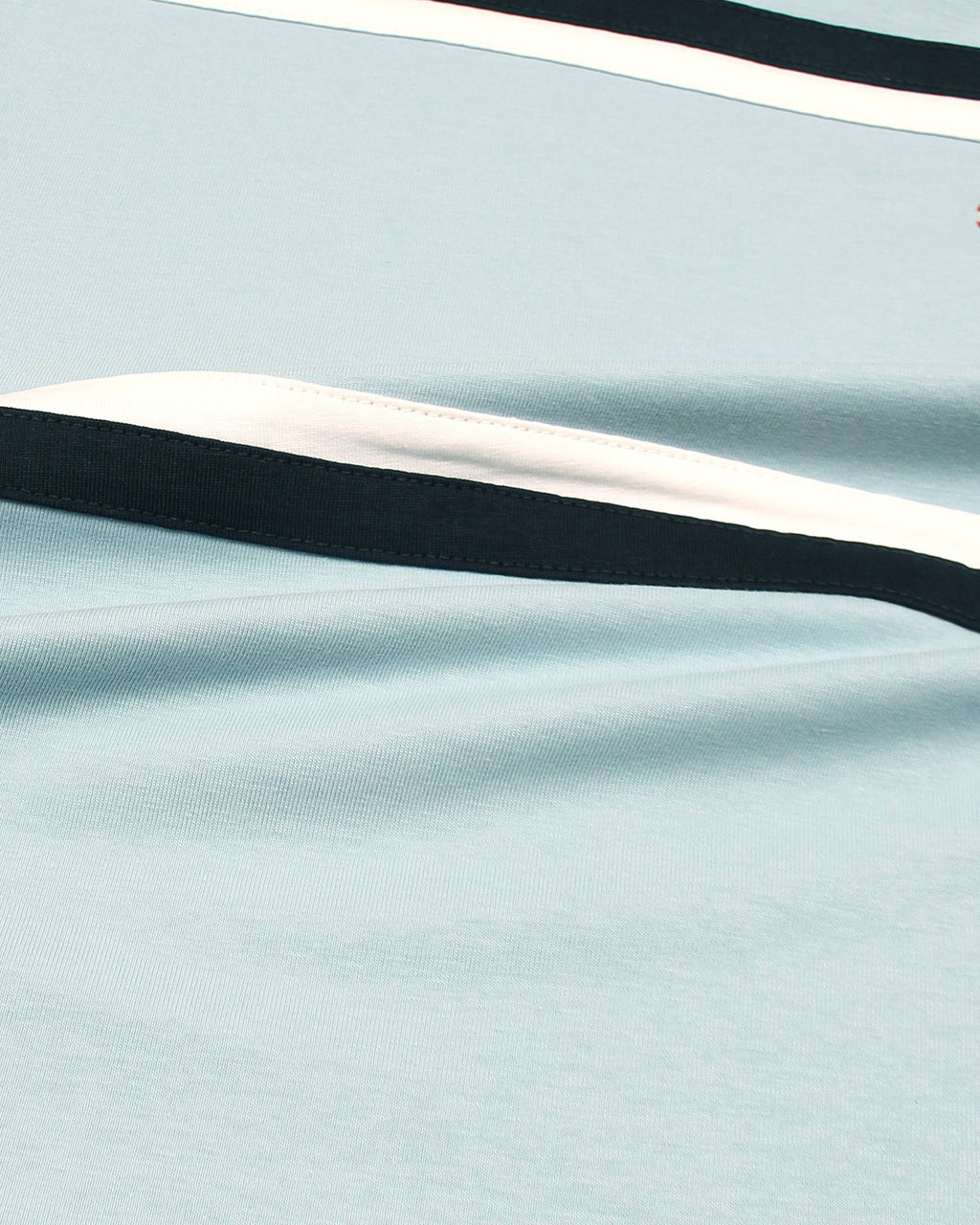 Exclusive Tommy Panel Men Tee - Sky Blue