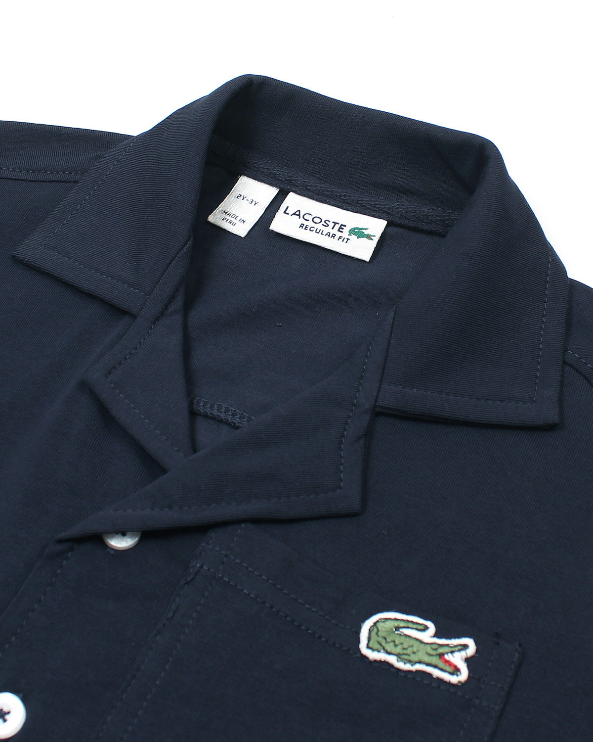 Kids Notch Lapel Tracksuit Set - Navy Blue