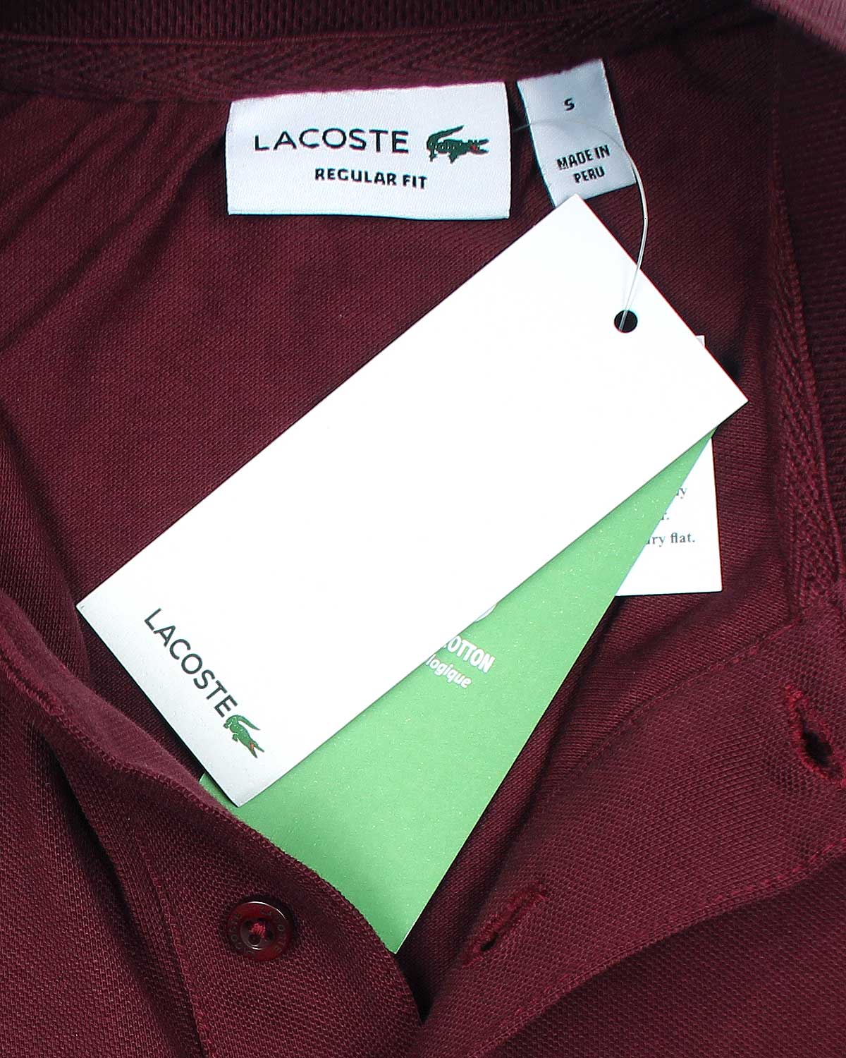 Premium Mesh L/C Men Polo Shirt - Maroon