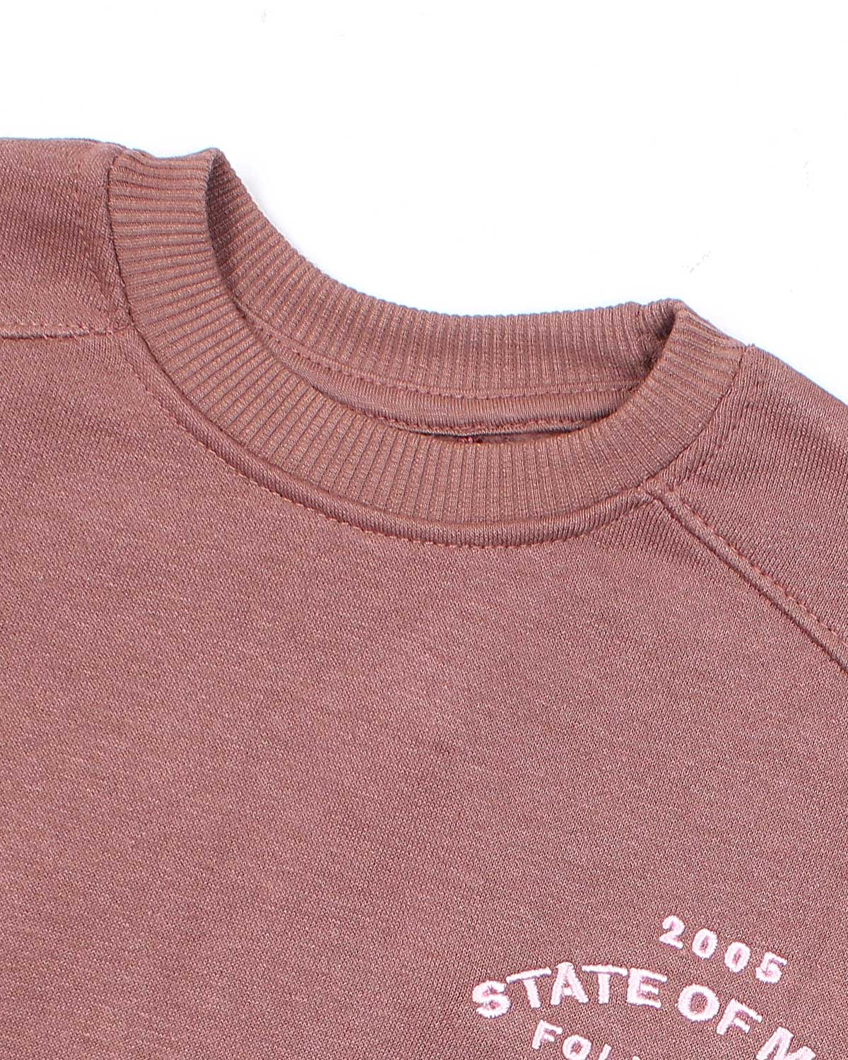 Premium Fleece Kids Tracksuit - Red