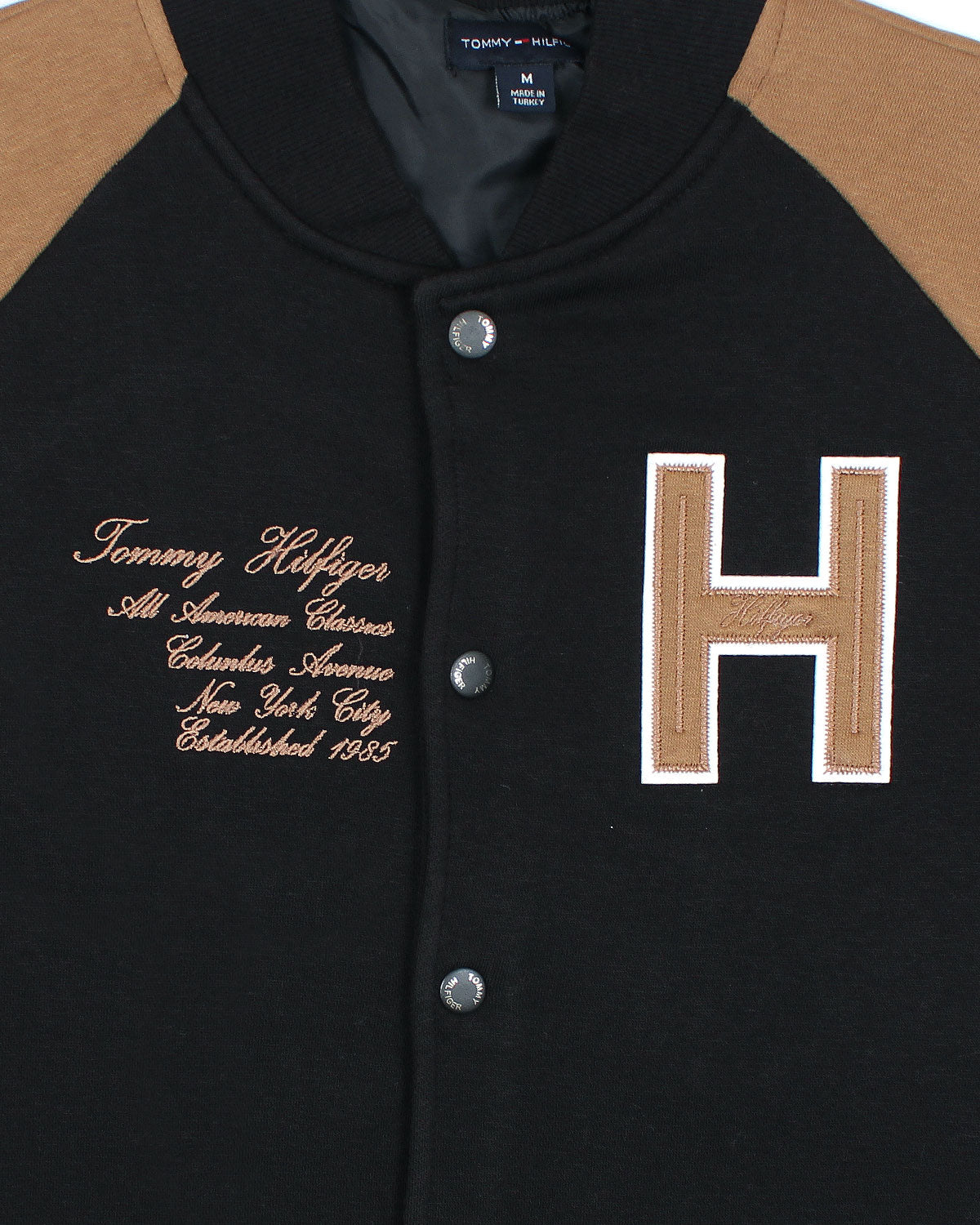 Premium TM Base Ball Jacket - Black