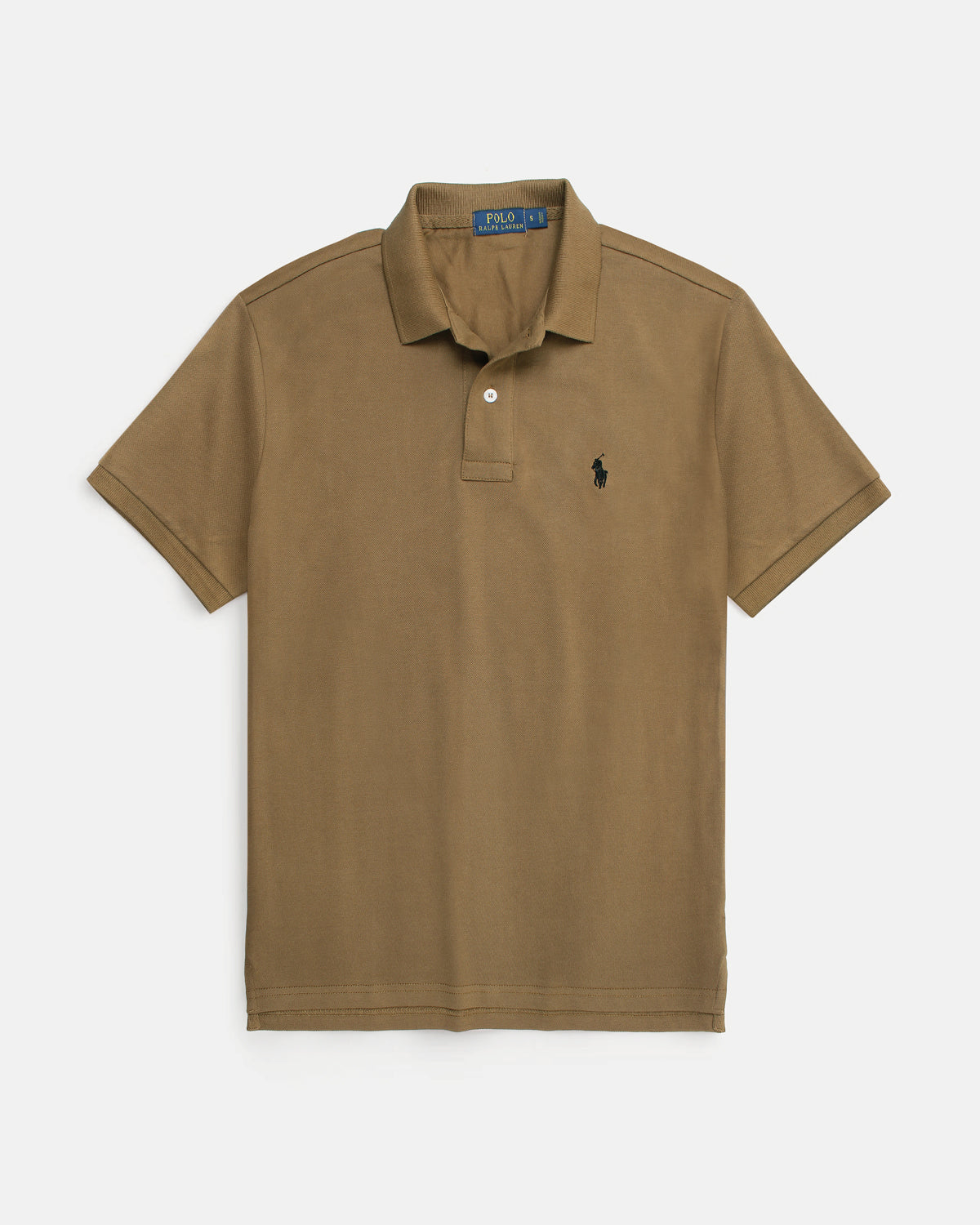 Iconic Mesh Men Polo Shirt - Brown