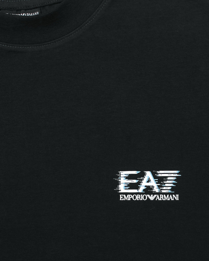 Premium Men's EA7 Oversized T Shirt - Black
