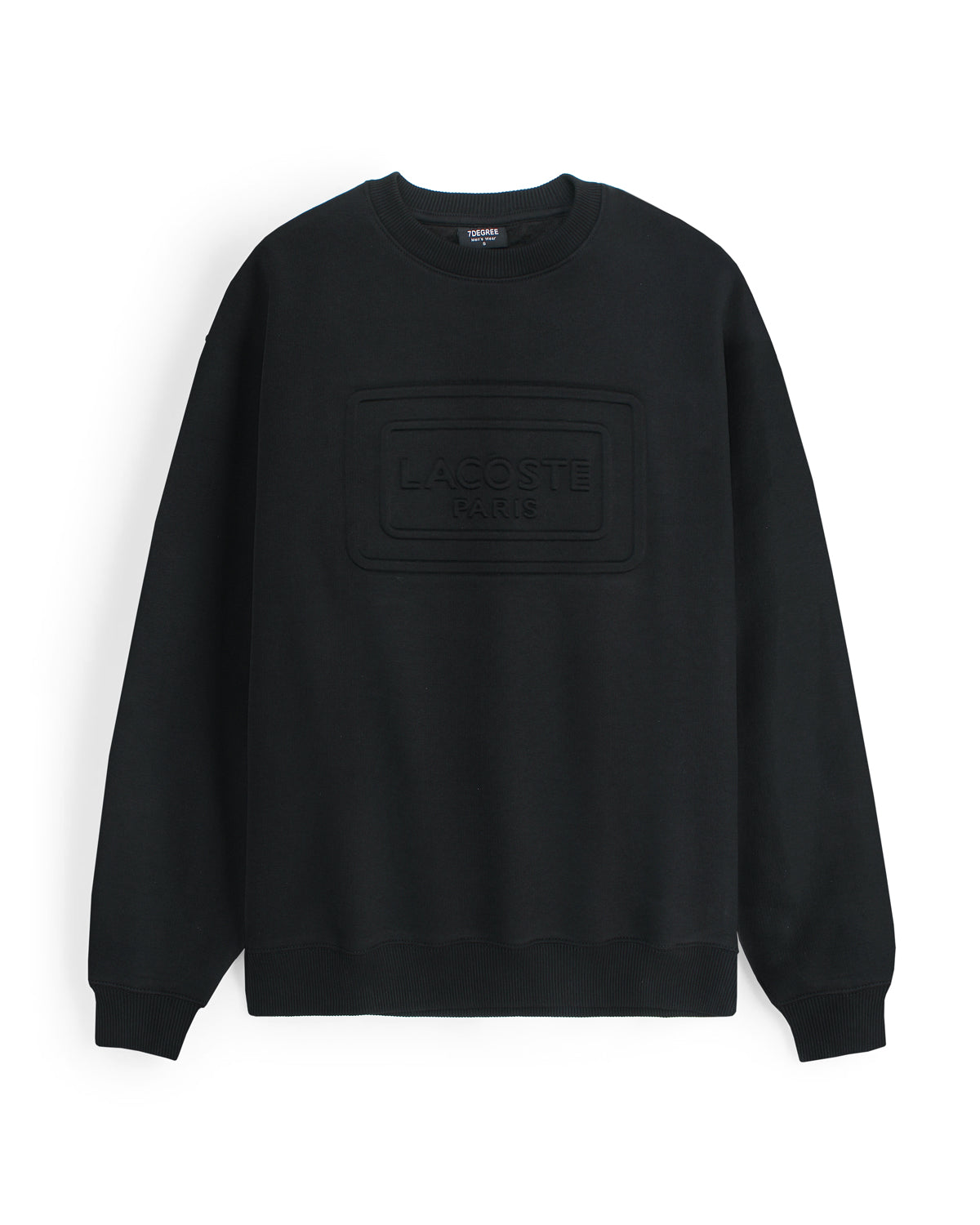 Men's Emb Lac. Sweatshirt - Black