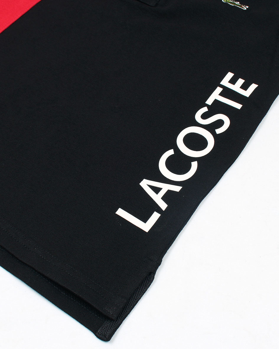 Exclusive Panel L-S-C-T Kids Polo - R-B