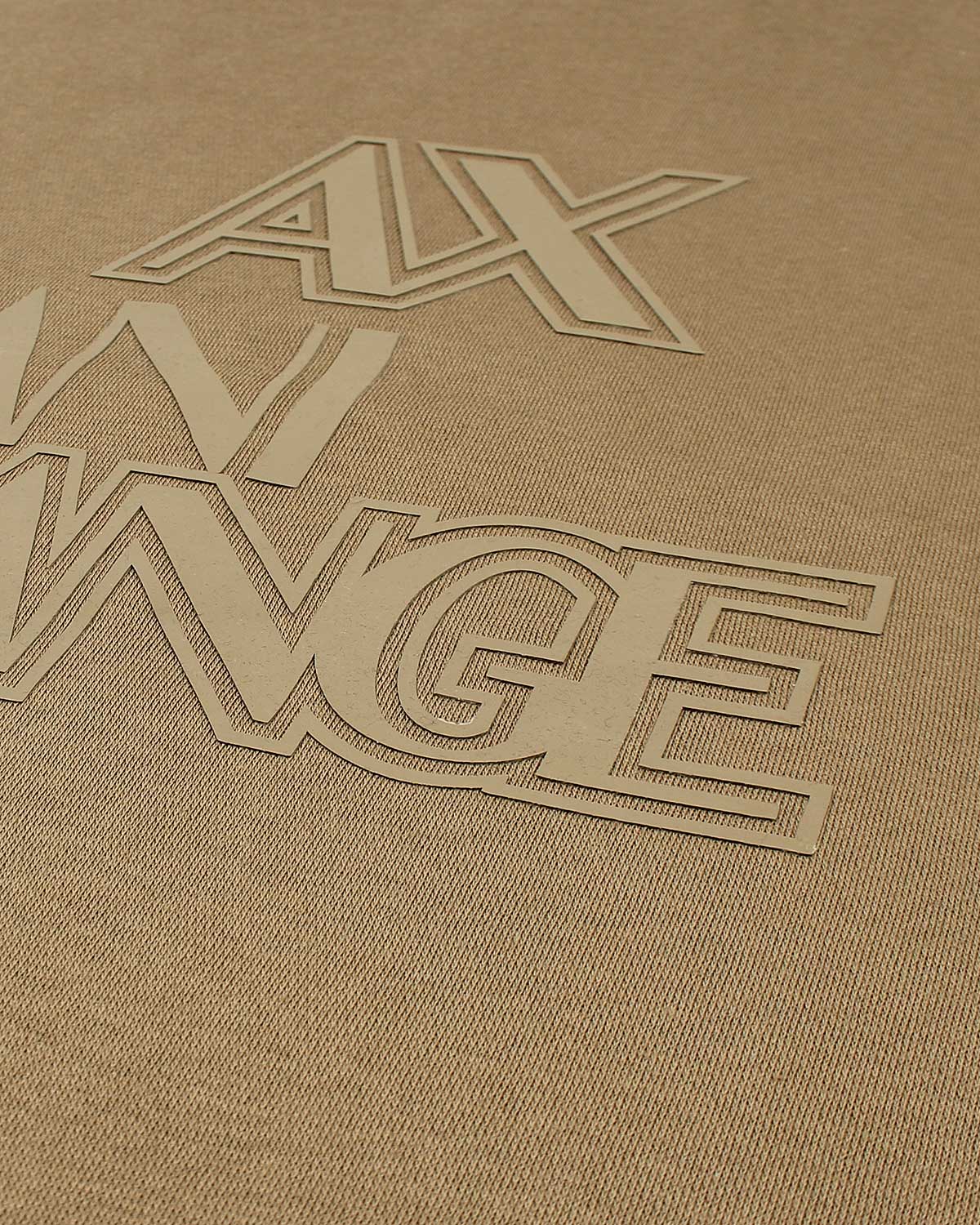 Exclusive A-X Mens Designer Sweat - Beige