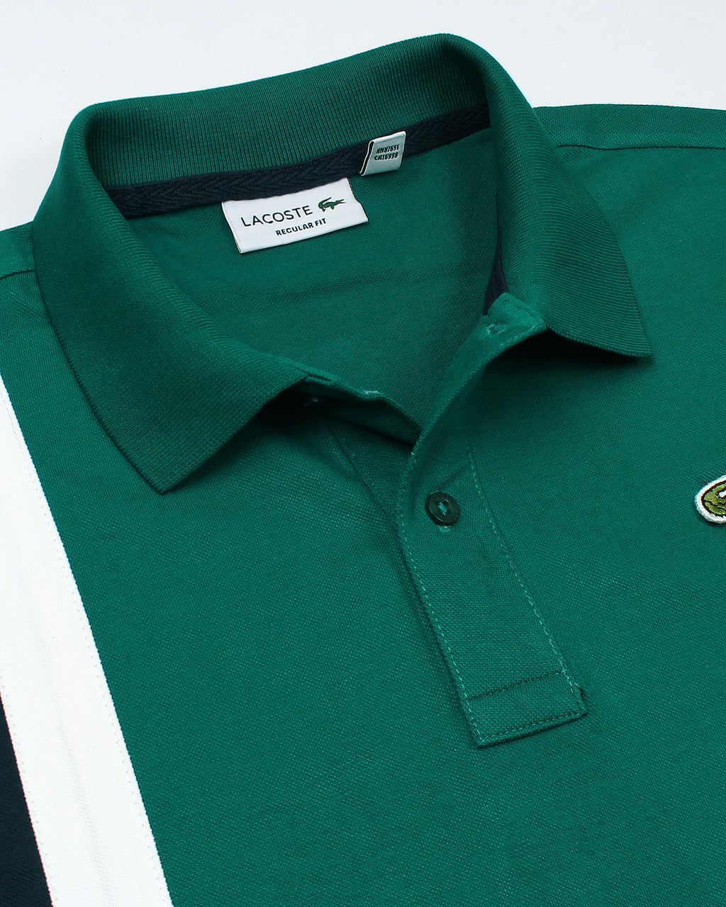 Premium Ls/ct Sports Polo - Green & Black