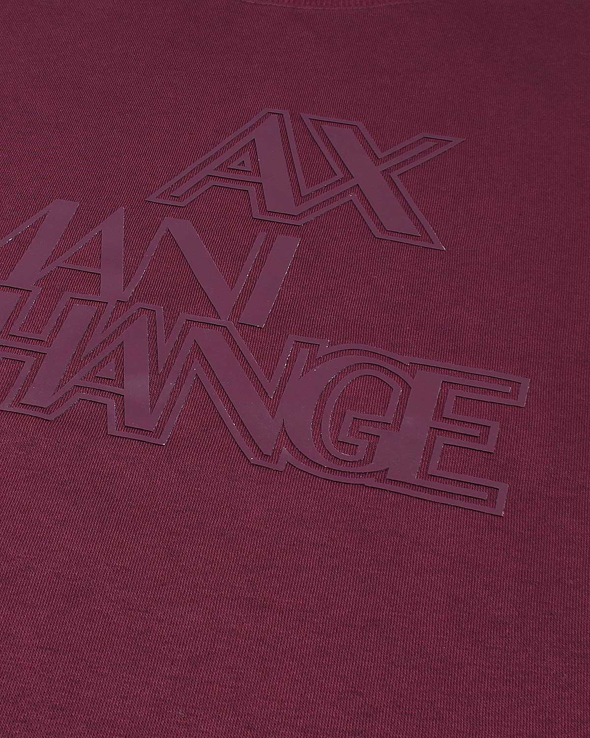 Exclusive A-X Mens Designer Sweat - Maroon