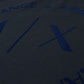 Premium A-X Flog Men Tee - Navy Blue