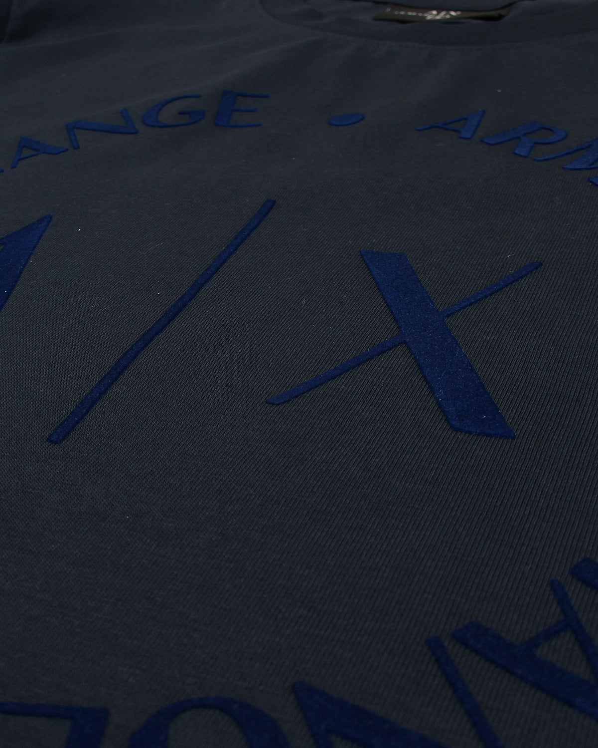 Premium A-X Flog Men Tee - Navy Blue