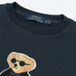 Exclusive Mens Bear Sweat - Navy Blue