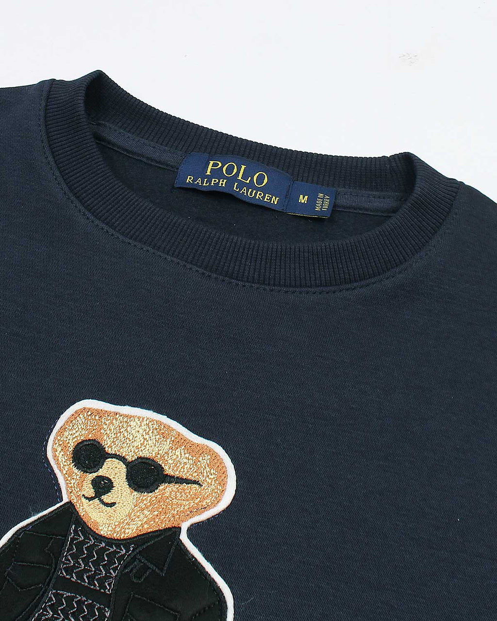 Exclusive Mens Bear Sweat - Navy Blue