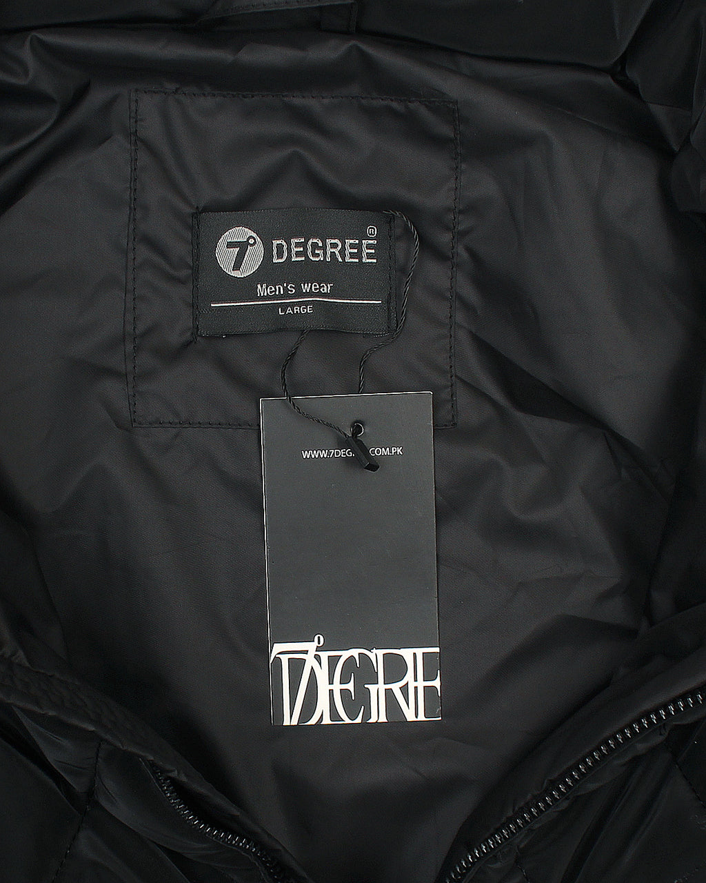 Exclusive Diamond Cut Gillet - Black