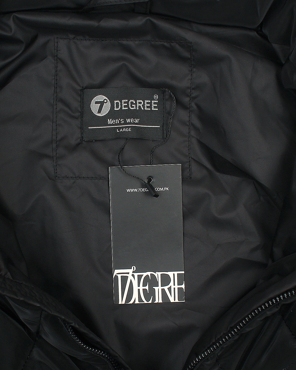 Exclusive Diamond Cut Gillet - Black