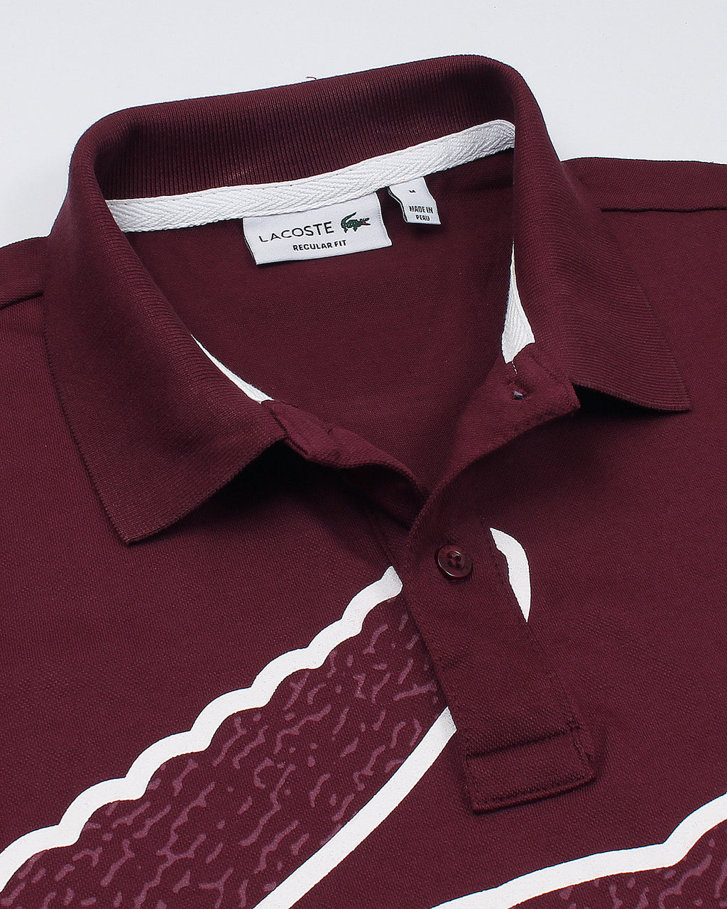 Premium Lc/st  All Over Polo - Maroon