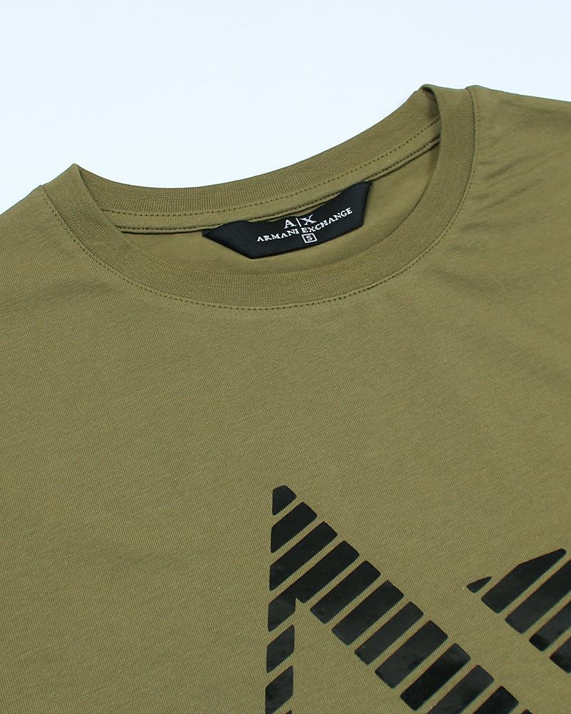 Premium A-X Black Gold Tee - Green