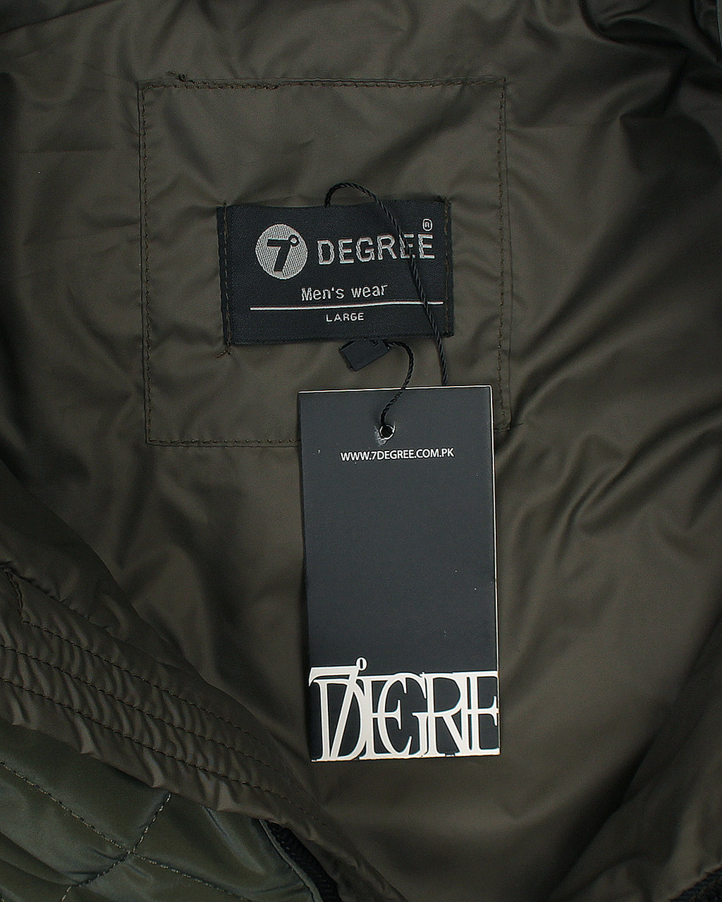 Exclusive Diamond Cut Gillet - Green