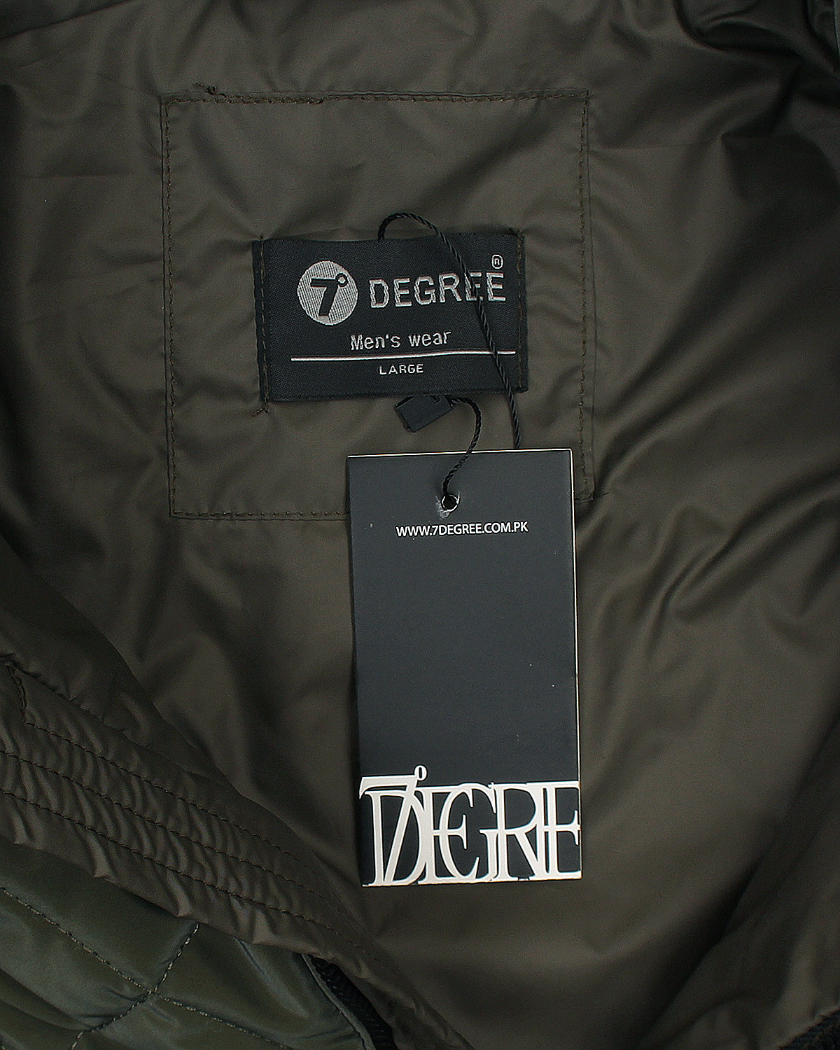 Exclusive Diamond Cut Gillet - Green