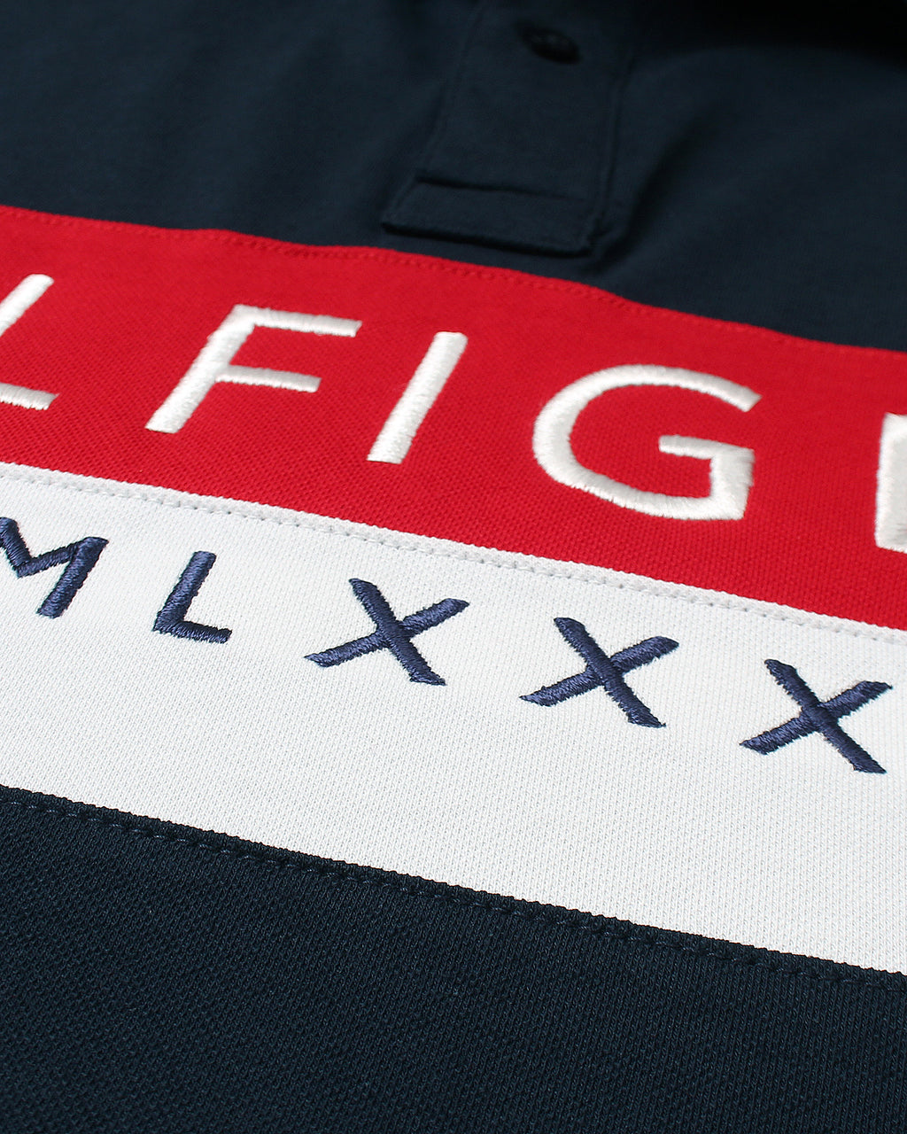 Exclusive Tommy Panel Polo - Black