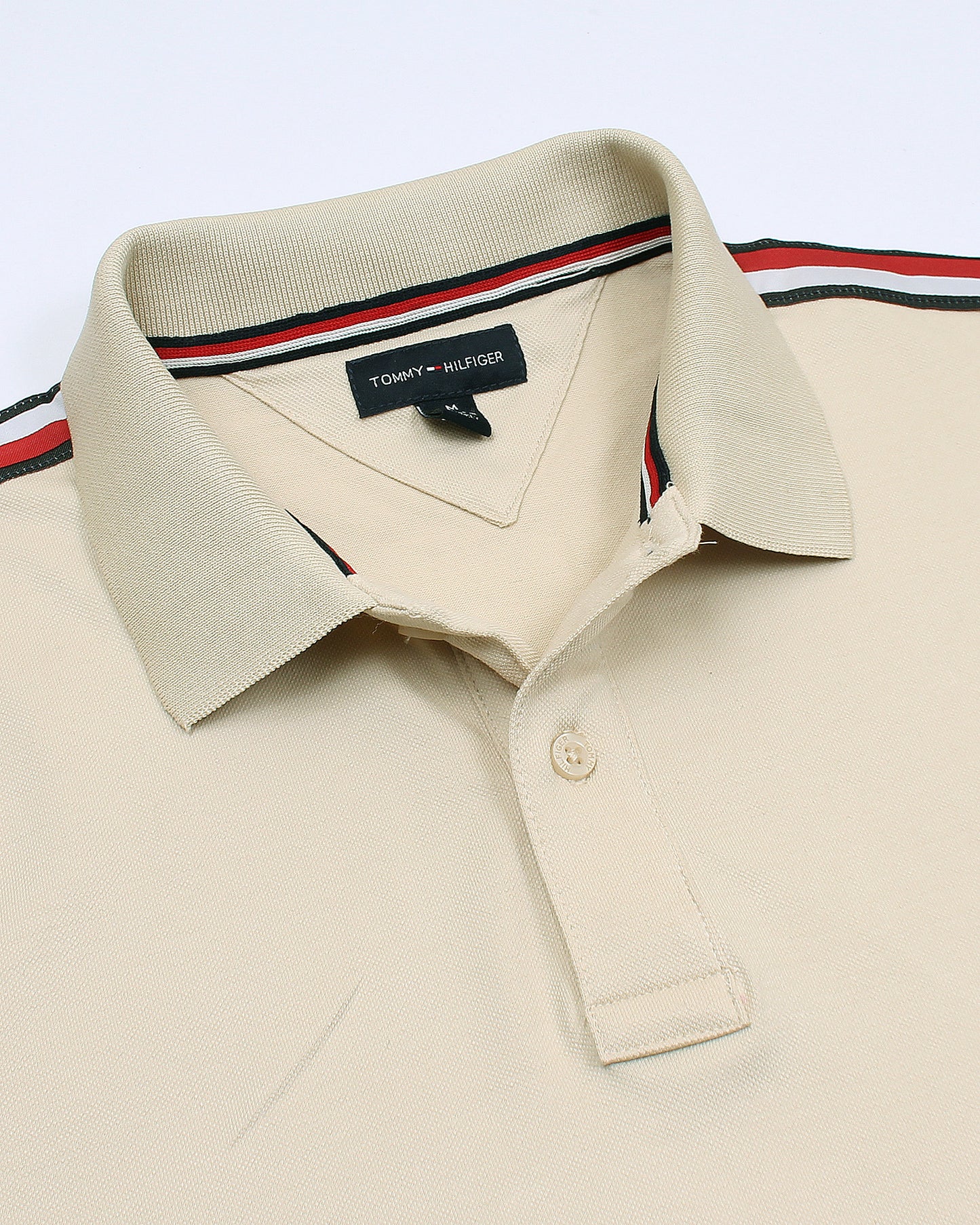 Exclusive Tommy Sh. Design Polo - Off White