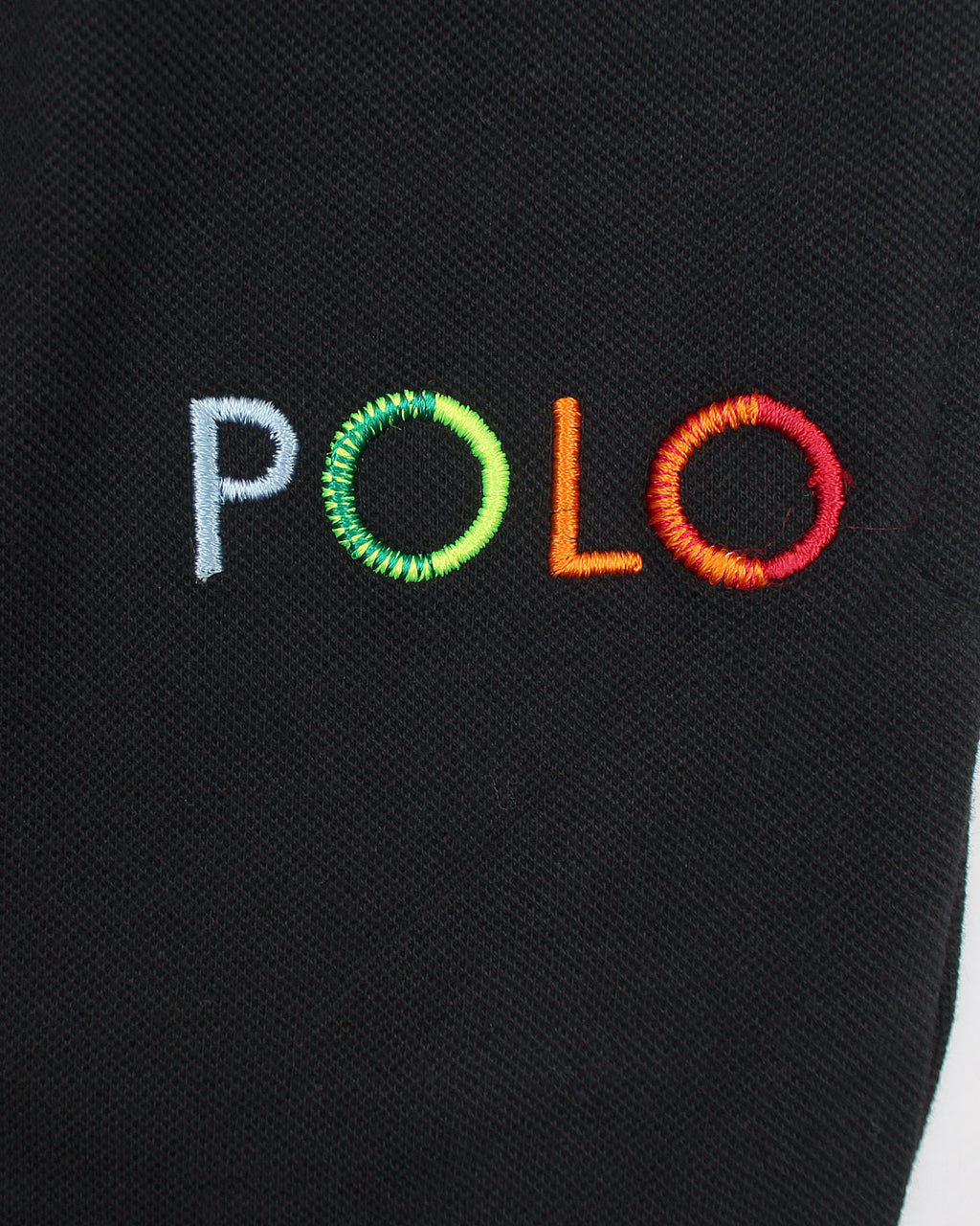 Iconic Summer Polo Kids Pique Trouser - Black