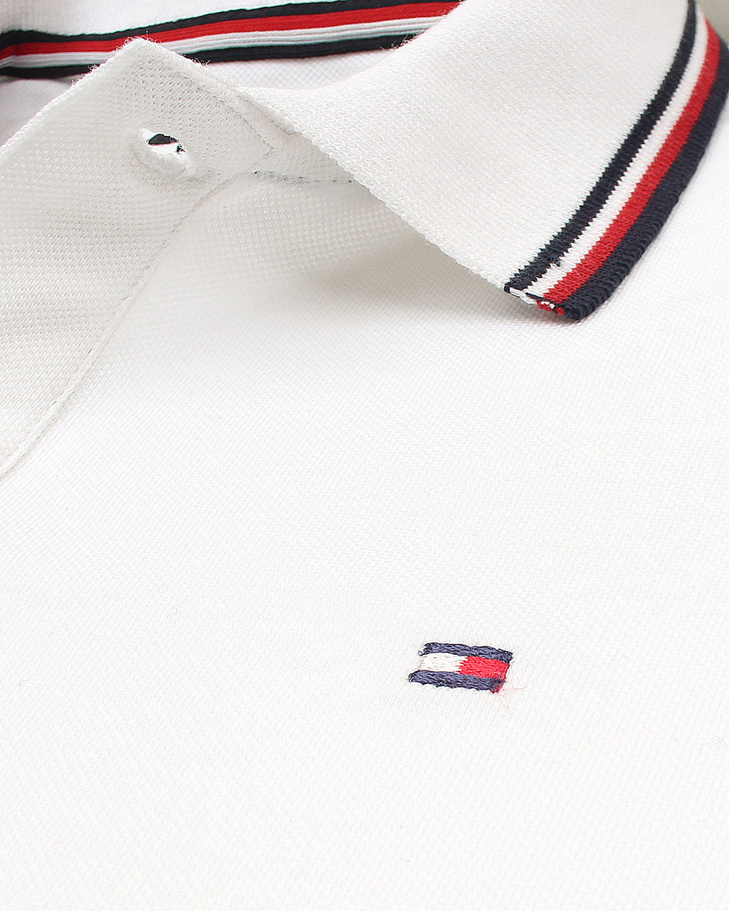 Exclusive Tommy Basic Polo - White