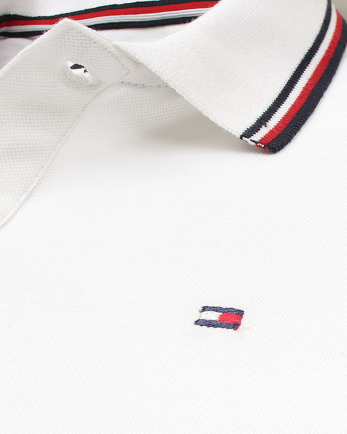 Exclusive Tommy Basic Polo - White