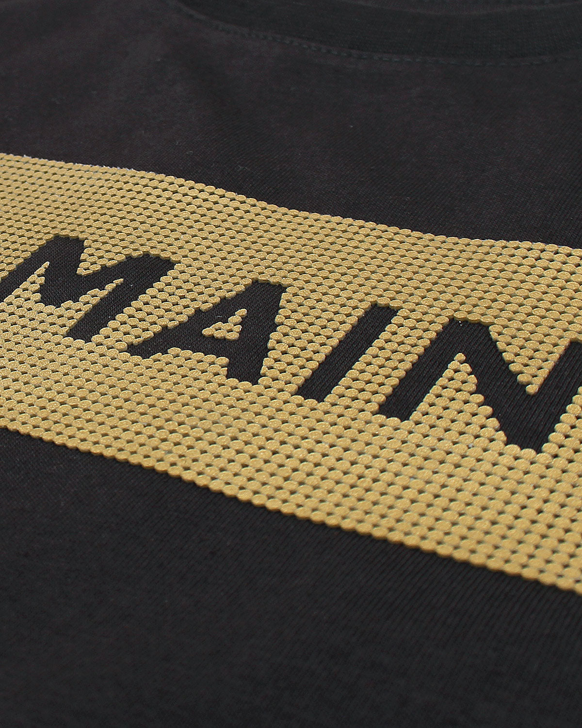 Exclusive B-L-M-N Gold Tee - Black