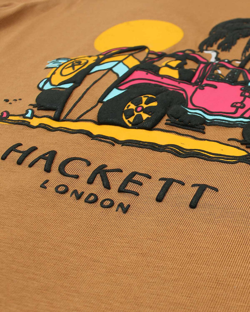 Exclusive HKT Kids Car Tee - Brown