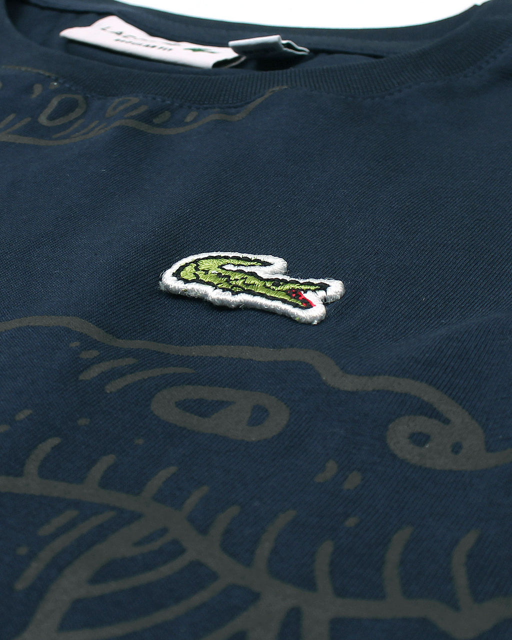 Exclusive LCST Croc Tee - Navy