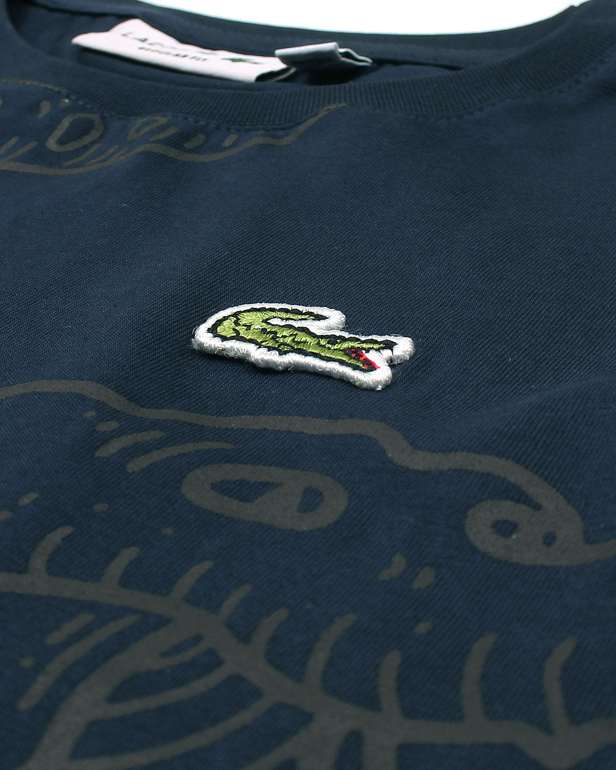 Exclusive LCST Croc Tee - Navy