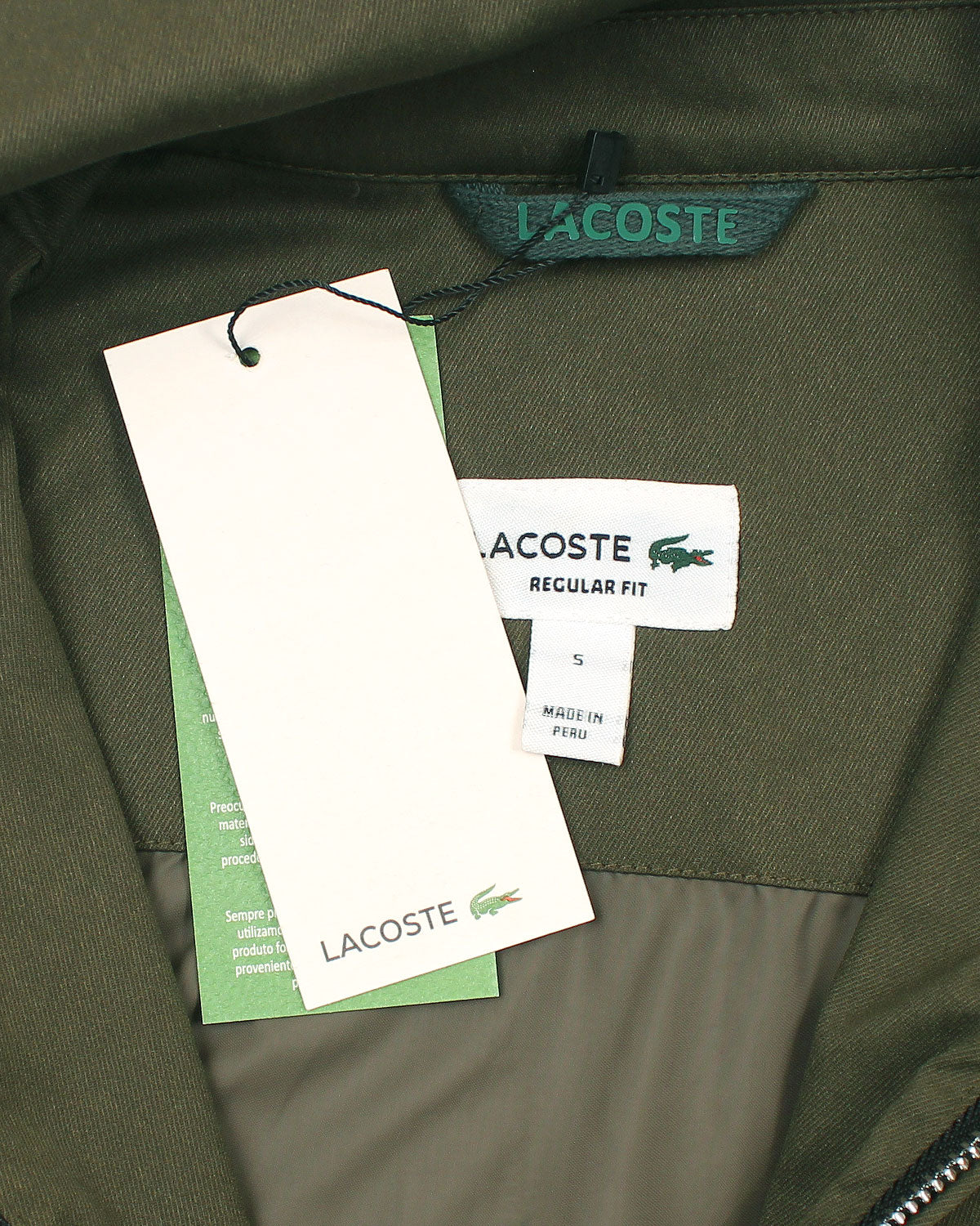 Men's Premium Twill Jacket - Green