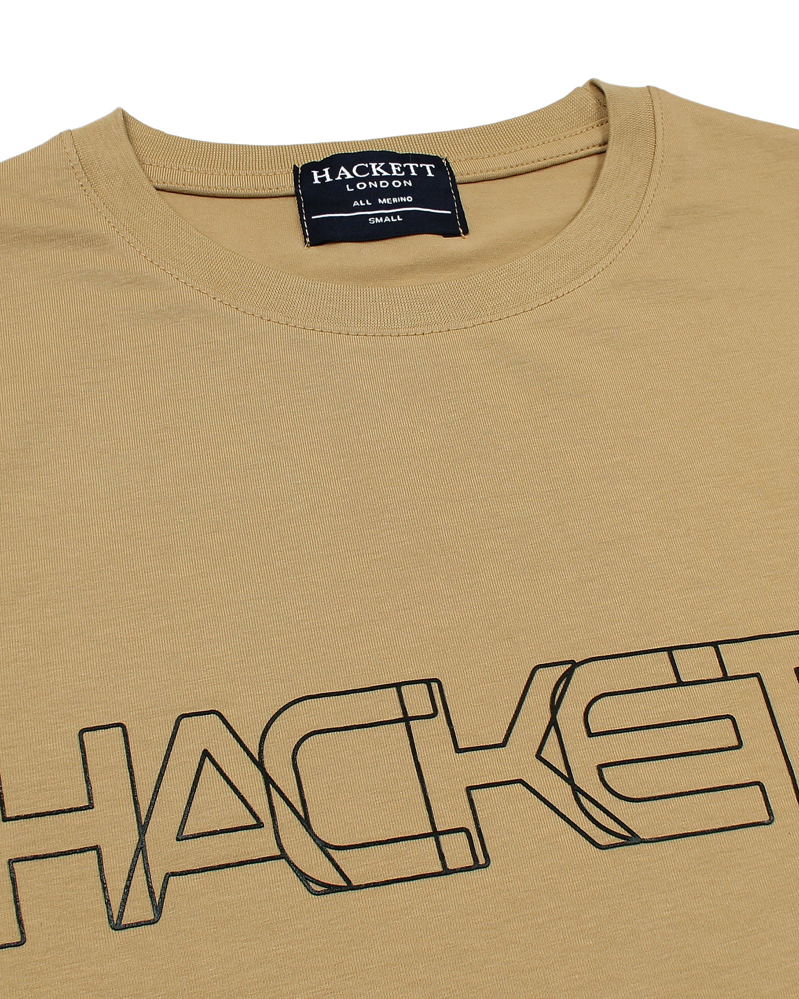 HKT Motive Crew Neck Shirt - Beige