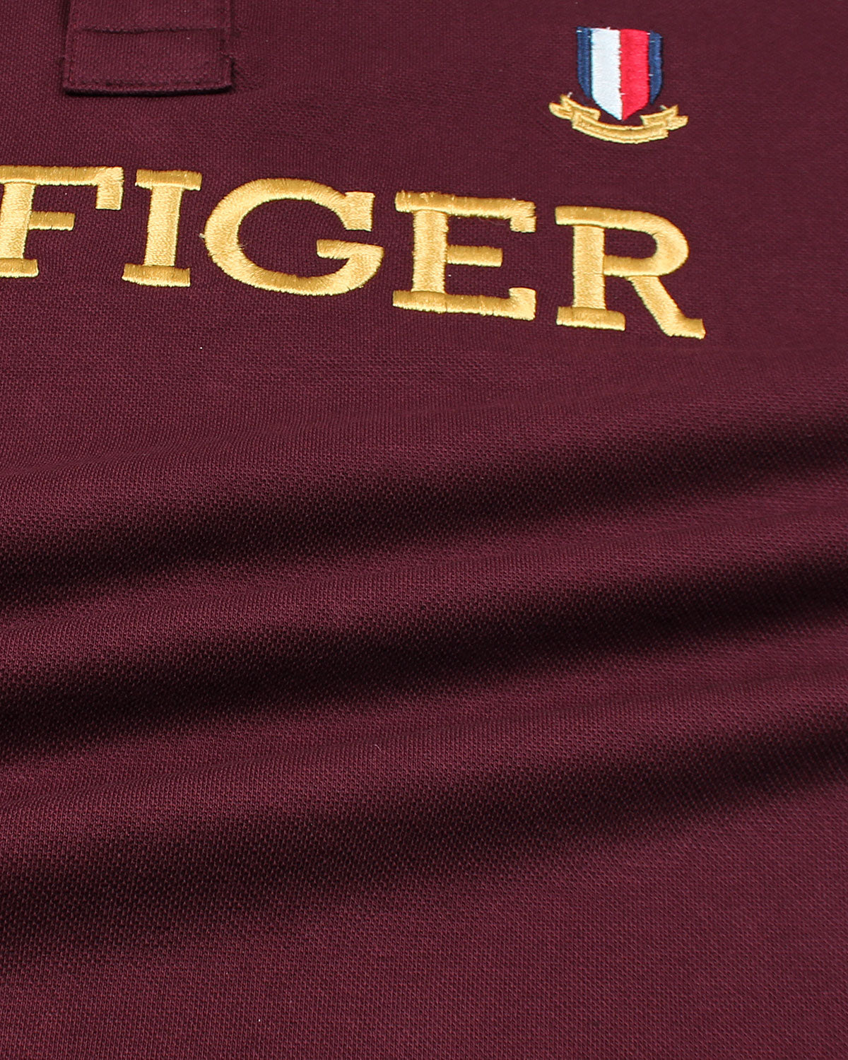 Premium Tommy Motive Polo - Maroon