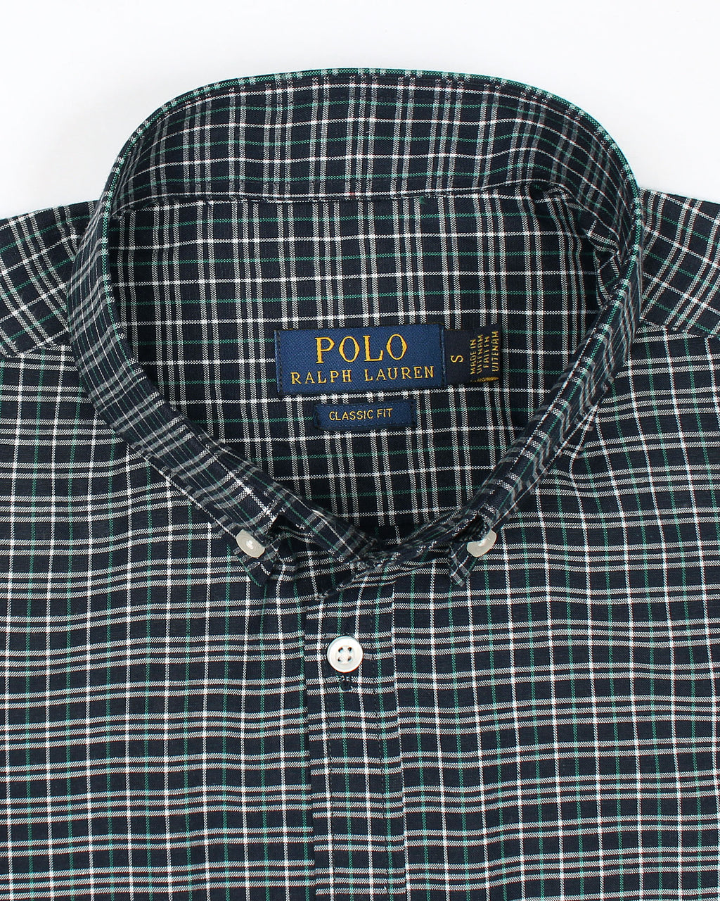 Iconic Pony Checkered Shirt - Green