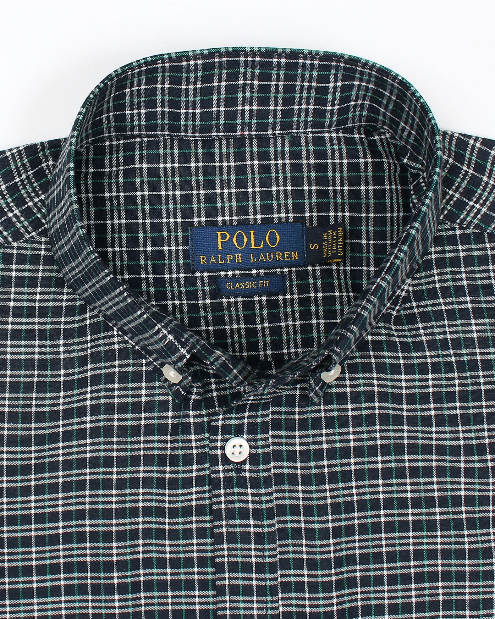 Iconic Pony Checkered Shirt - Green