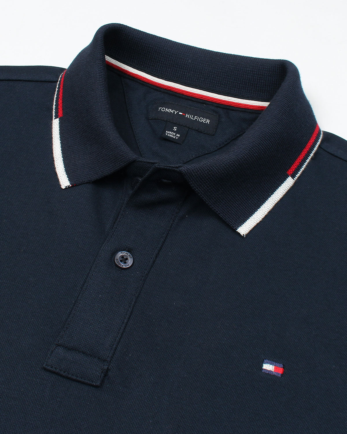 Iconic Tommy Collar D. Men Polo - Navy Blue