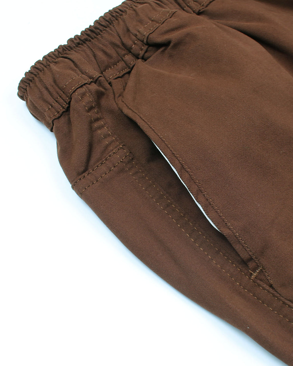 Exclusive Cotton Cargo Trouser - Choc Brown